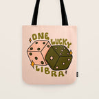 One Lucky Libra Tote Bag Gallery Image 1