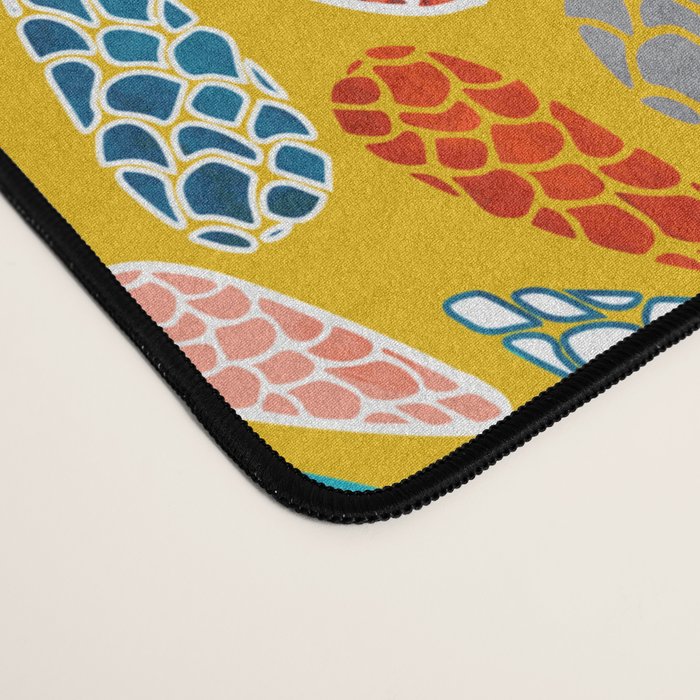 Colored Cone pattern Desk Mat Gallery Image 4