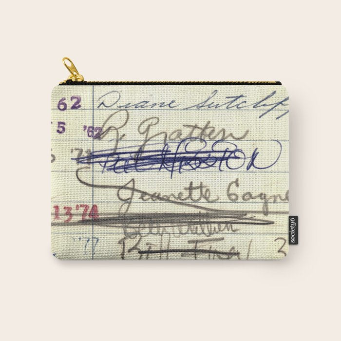 Library Card 828 The Enormous Room Carry All Pouch Gallery Image 1