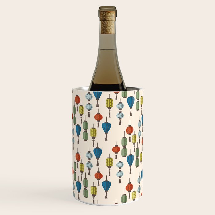 Colorful Lantern Pattern Wine Chiller Gallery Image 3