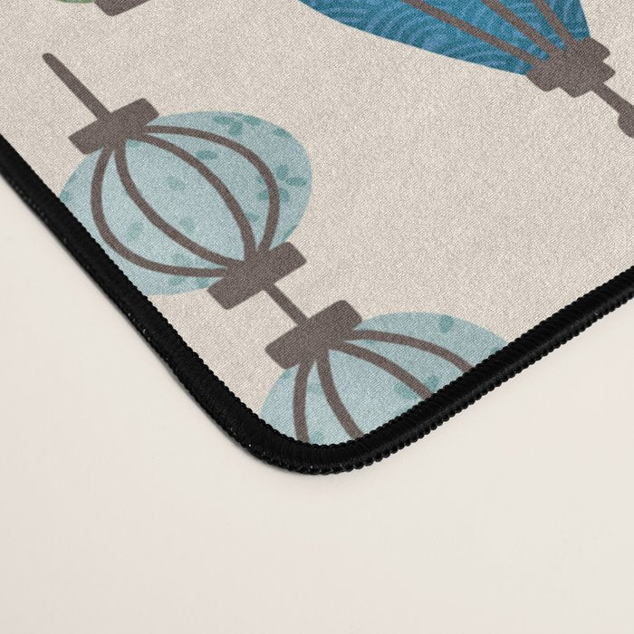 Colorful Lantern Pattern Desk Mat Gallery Image 4