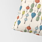 Colorful Lantern Pattern Pillow Sham Gallery Image 4