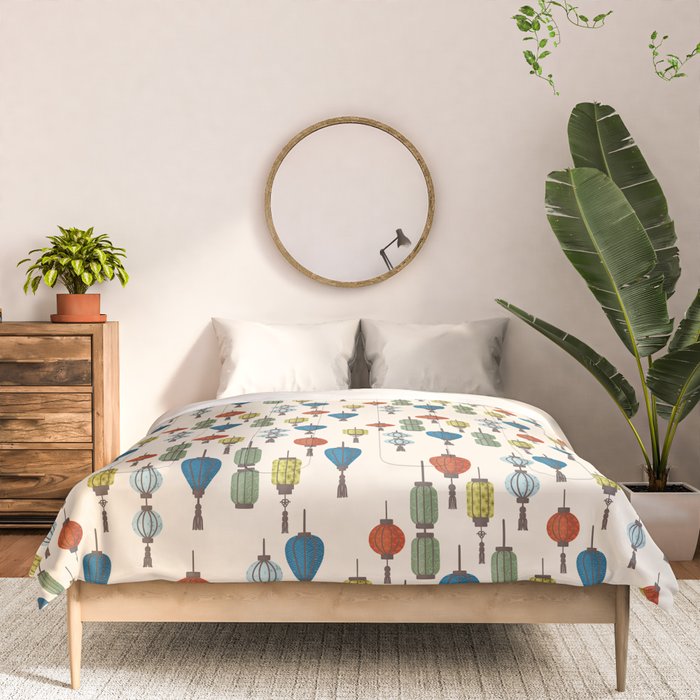 Colorful Lantern Pattern Comforter Gallery Image 3