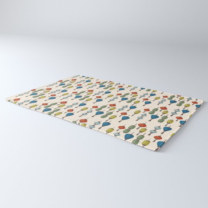Colorful Lantern Pattern Rug Gallery Image 3