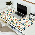 Colorful Lantern Pattern Desk Mat Gallery Image 2