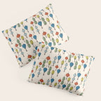 Colorful Lantern Pattern Pillow Sham Gallery Image 3