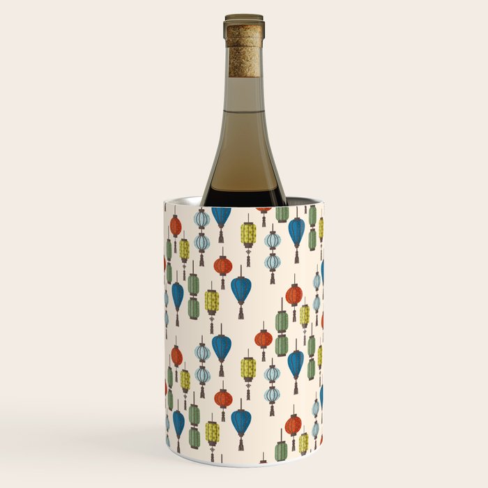 Colorful Lantern Pattern Wine Chiller Gallery Image 2