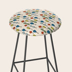 Colorful Lantern Pattern Stool Gallery Image 2