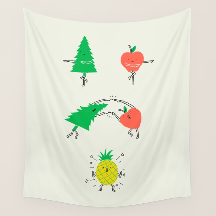 Pineapple Wall Tapestry Gallery Image 4