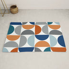 Mid century modern geometric Colorful 1 Rug Gallery Image 2