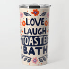 Love Laugh Toaster Bath Travel Mug Gallery Image 1