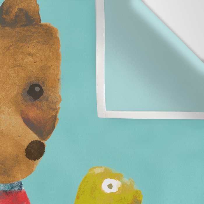 Summer Bear Wall Tapestry Gallery Image 3