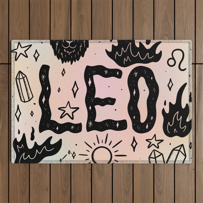 Celestial Leo Outdoor Rug Gallery Image 1