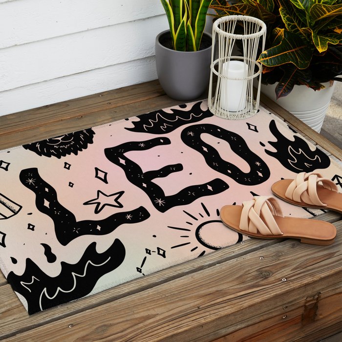 Celestial Leo Outdoor Rug Gallery Image 2