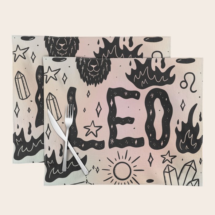 Celestial Leo Placemat Gallery Image 1