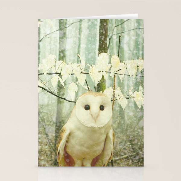 Winter Owl Stationery Card Gallery Image 2