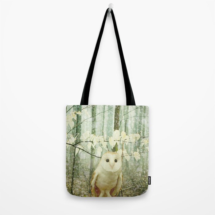 Winter Owl Tote Bag Gallery Image 2