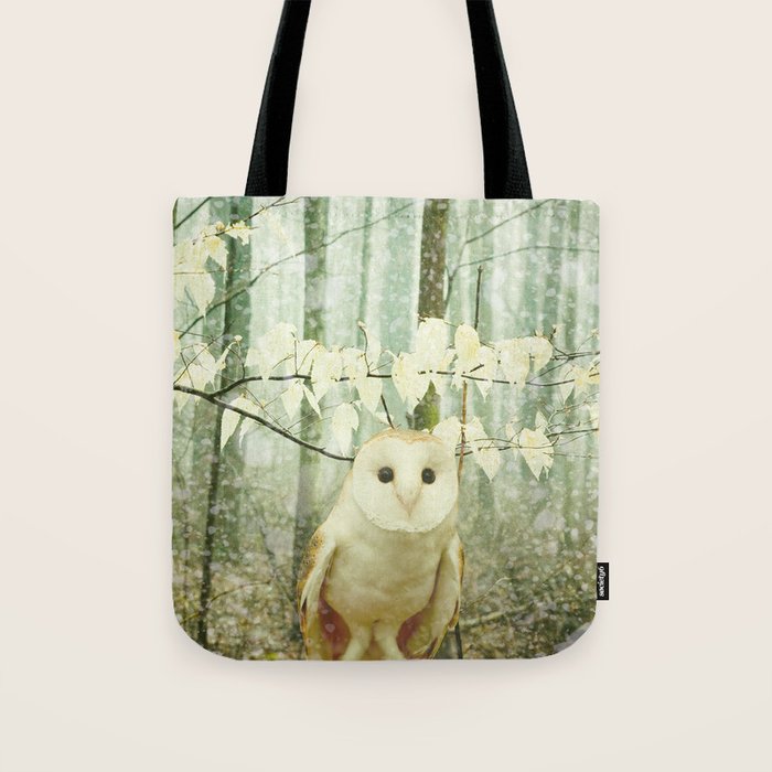 Winter Owl Tote Bag Gallery Image 1