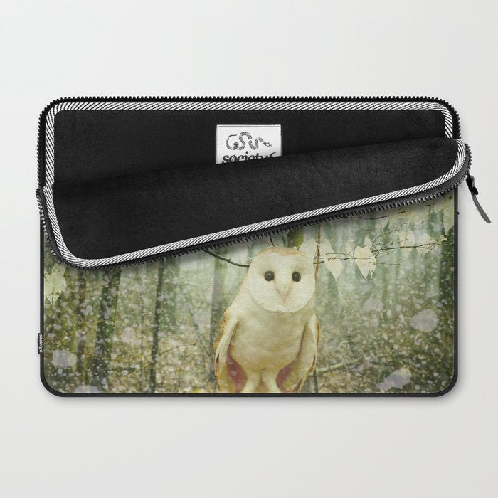 Winter Owl Laptop Sleeve Gallery Image 2