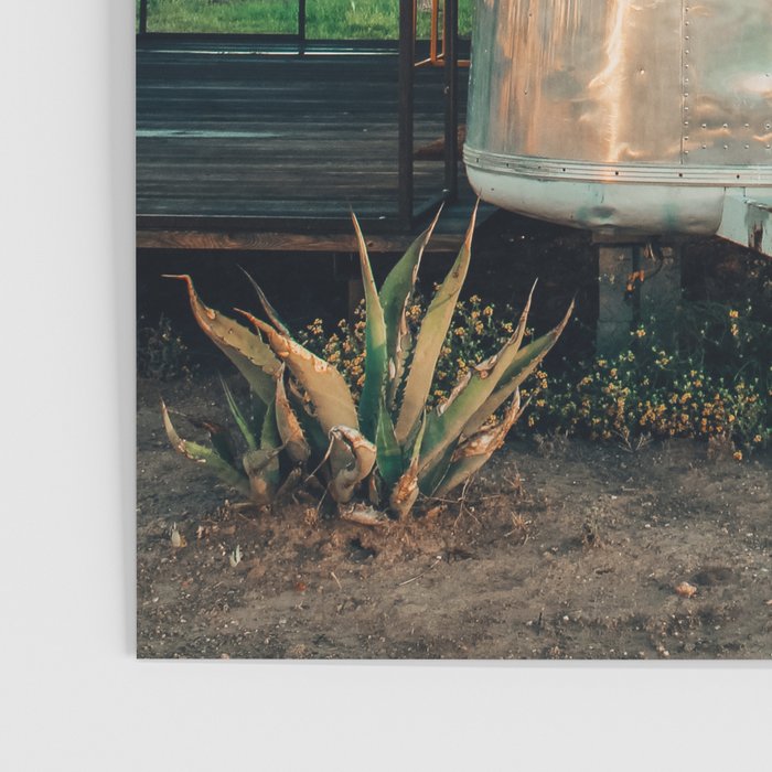 Rainbow trailer in Marfa, West Texas Poster Gallery Image 3