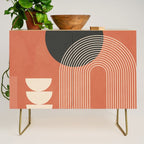 Abstract Geometric Shapes 109 Credenza Gallery Image 1
