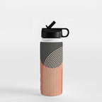 Abstract Geometric Shapes 109 Water Bottle Gallery Image 1