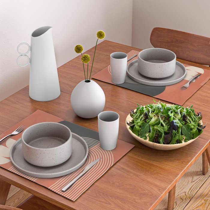 Abstract Geometric Shapes 109 Placemat Gallery Image 2