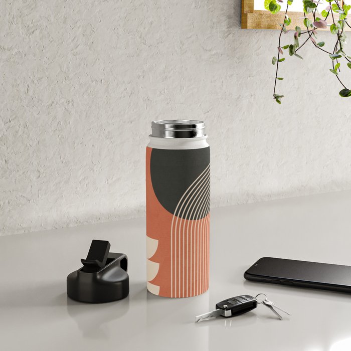Abstract Geometric Shapes 109 Water Bottle Gallery Image 4