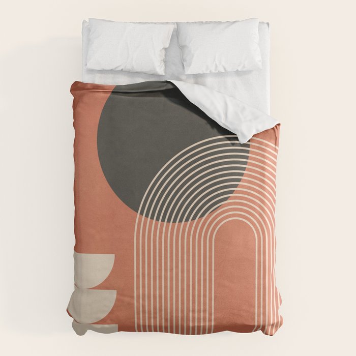 Abstract Geometric Shapes 109 Duvet Cover Gallery Image 6