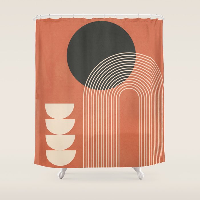 Abstract Geometric Shapes 109 Shower Curtain Gallery Image 1