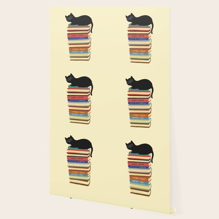 Hidden cat 31 reading books  Wallpaper Gallery Image 2