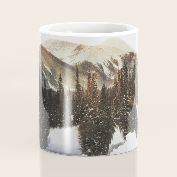 Arctic Grizzly Bear Coffee Mug Gallery Image 4