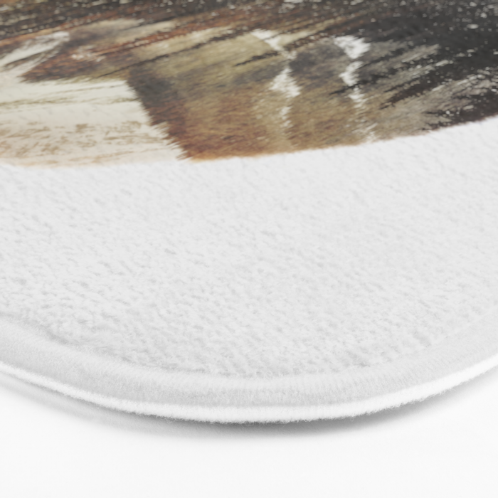 Arctic Grizzly Bear Bath Mat Gallery Image 3