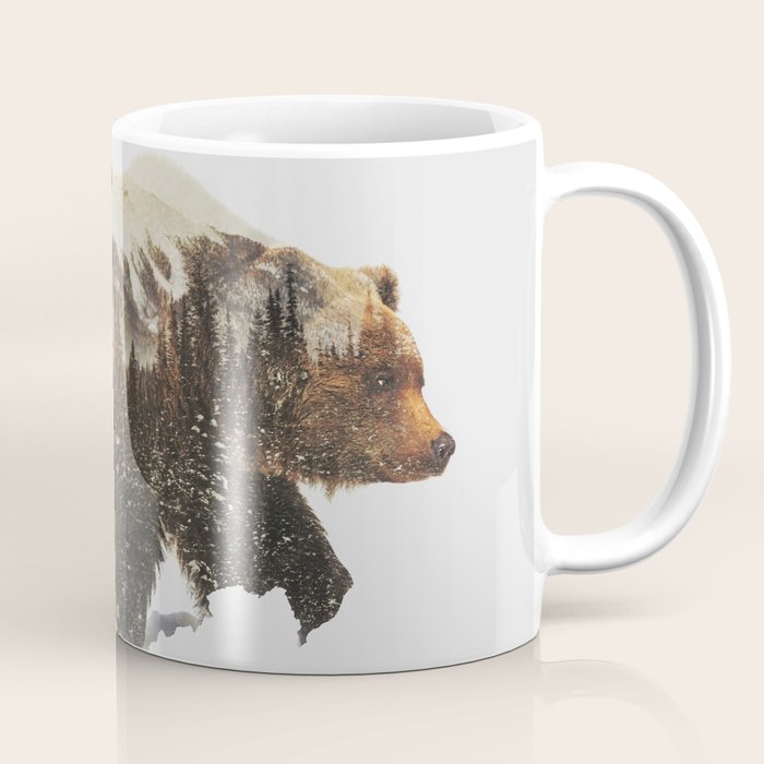 Arctic Grizzly Bear Coffee Mug Gallery Image 1