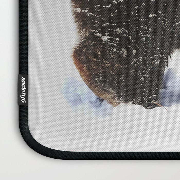 Arctic Grizzly Bear Laptop Sleeve Gallery Image 3