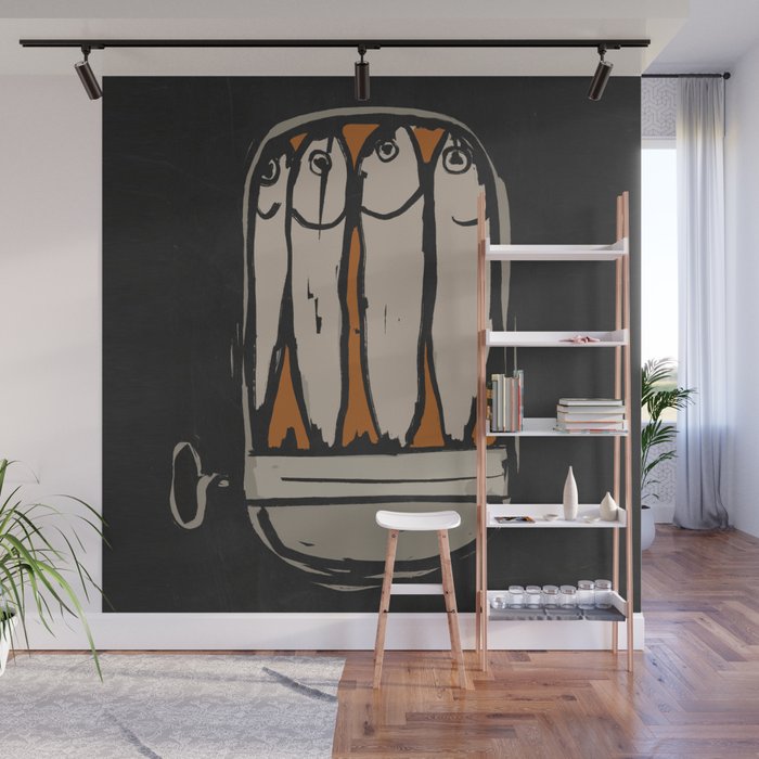 Sardines Wall Mural Gallery Image 1