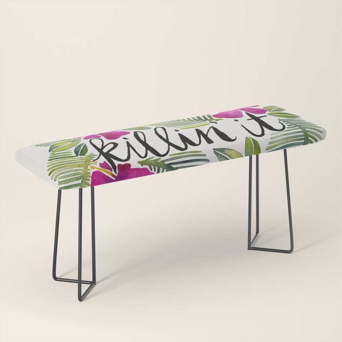 Killin' It - Tropical Pink Bench Gallery Image 1