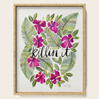 Killin' It - Tropical Pink Serving Tray Gallery Image 1