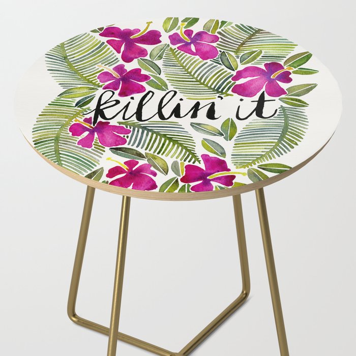 Killin' It - Tropical Pink Side Table Gallery Image 2