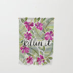 Killin' It - Tropical Pink Wall Hanging Gallery Image 1