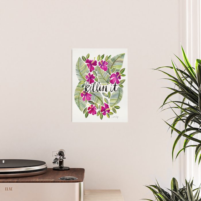 Killin' It - Tropical Pink Poster Gallery Image 2