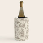 Chonky Cats Toile de Jouy Wine Chiller Gallery Image 2