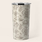 Chonky Cats Toile de Jouy Travel Mug Gallery Image 1
