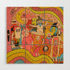 The Costume Contest Wood Wall Art Gallery Image 1