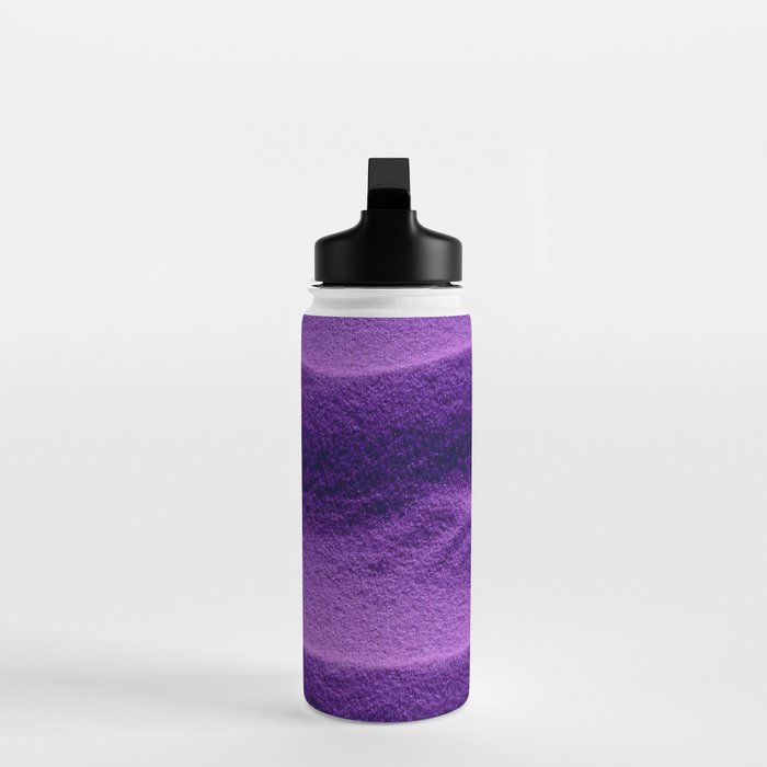Sand Ripples - Purple Water Bottle Gallery Image 3
