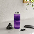 Sand Ripples - Purple Water Bottle Gallery Image 4
