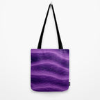 Sand Ripples - Purple Tote Bag Gallery Image 2