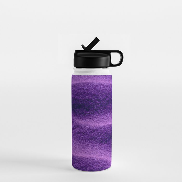 Sand Ripples - Purple Water Bottle Gallery Image 1