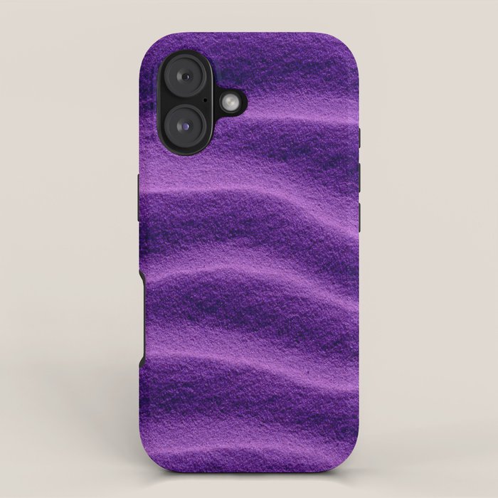 Sand Ripples - Purple iPhone Case Gallery Image 1