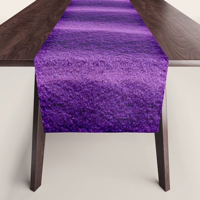 Sand Ripples - Purple Table Runner Gallery Image 1